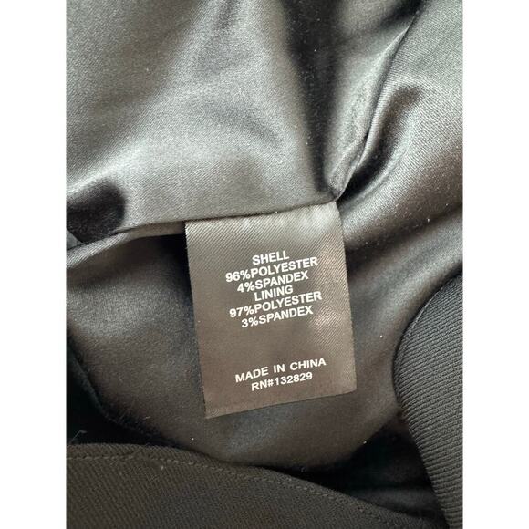 Lovers and Friends Black One Shoulder Ruffle Mini Dress Elegant Cocktail Small - Picture 10 of 10